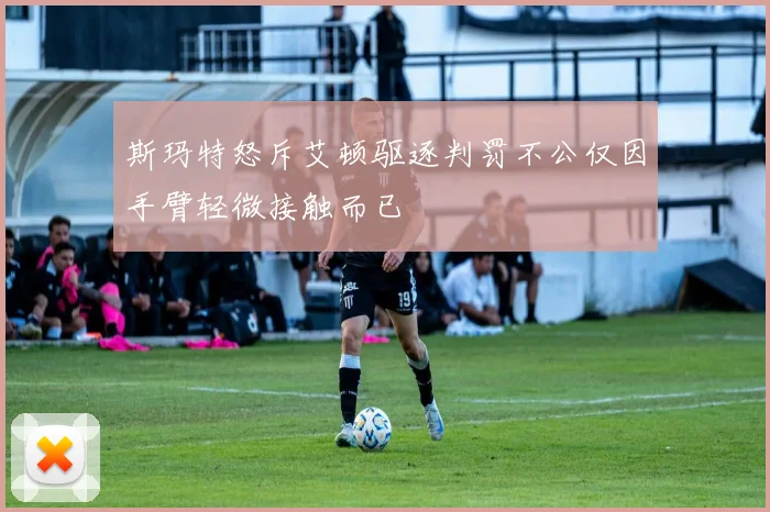 斯玛特怒斥艾顿驱逐判罚不公仅因手臂轻微接触而已